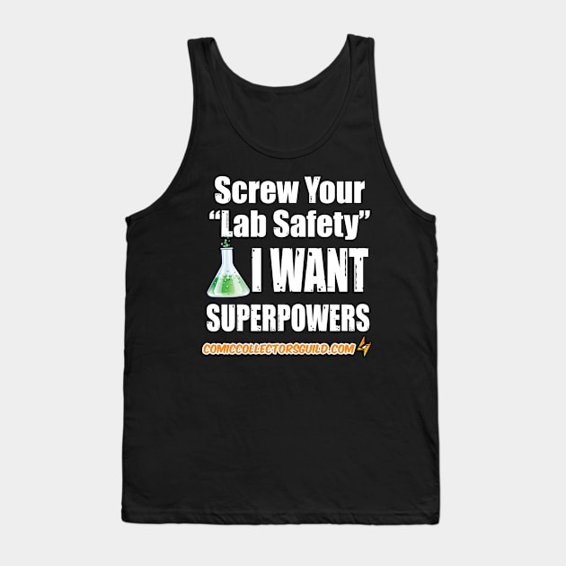 CCG Superpowers Tank Top by Comic Collectors Guild 